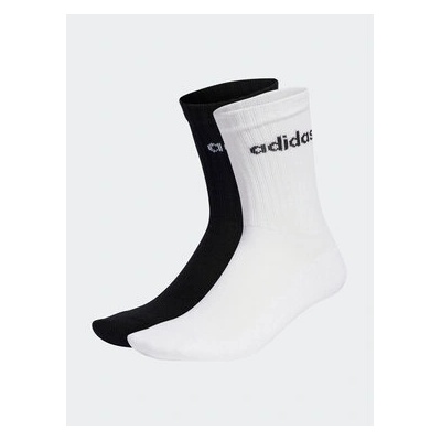adidas Дълги чорапи unisex Linear Crew Cushioned Socks 3 Pairs IC1302 Сив (Linear Crew Cushioned Socks 3 Pairs IC1302)
