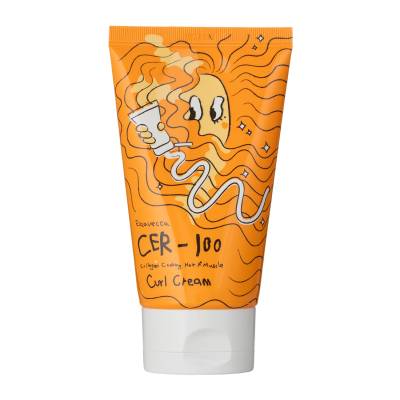 Elizavecca - CER-100 Collagen Coating Hair A+ Muscle Curl Cream - Hydratační krém na kudrnaté vlasy - 120 ml