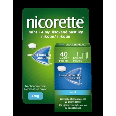 NICORETTE MINT 4MG PAS CMP 40