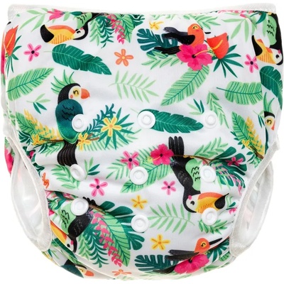 T-Tomi Diaper Swimwear Parrots пелени бански, които се перат 5-12 kg