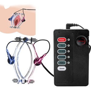 SuperLove E-Stim Adjustable Pussy Clamp Set