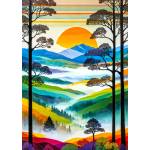 Enjoy - Puzzle Hilltops Breeze - 1 000 piese