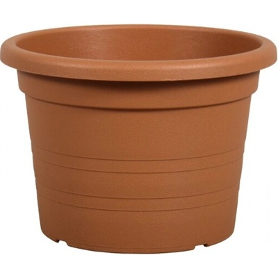 Nohel Garden květináč CILINDRO plastový antracitový 50x35 cm