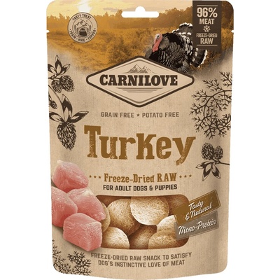 Carnilove Raw Freeze Dried Snacks Turkey 60 g