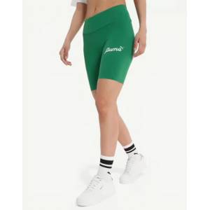 PUMA Essentials+ Blossom 7 Script Tights Green - magazinko