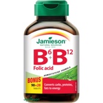 Jamieson Витамини B6, B12 и фолиева киселина 110 таблетки (IP478)