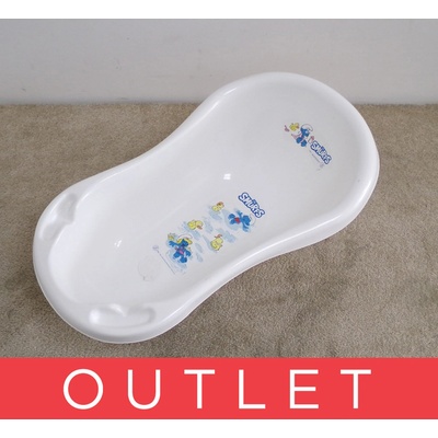 MALTEX Vanička so zátkou Šmoulové 84 cm white