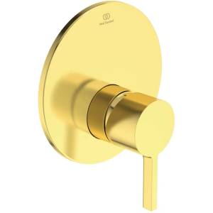 Ideal Standard Joy - Душ-смесител за вграждане, Brushed Gold A7382A2 (A7382A2)