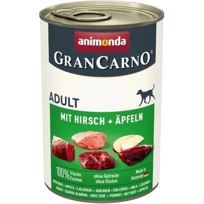 Animonda Grancarno Adult Beef, Deer & Apple 400 g