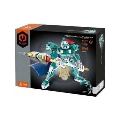 Mattel Film IM. MASTER robot tygrys nieb. 2w1 357el 6849 43845