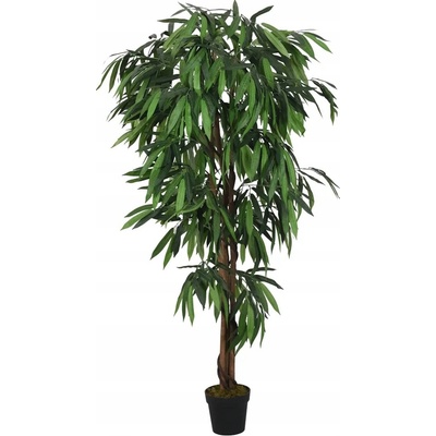 vidaXL Umělý mangovník 300 listů 80 cm zelený