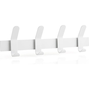 Zone Бяла метална закачалка за стена A-Rack - Zone (10582)