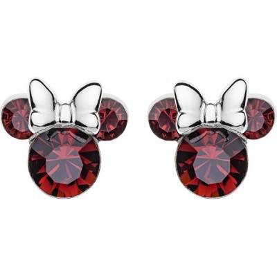 Disney strieborné náušnice kôstky Minnie Mouse ES00028SJANL.CS