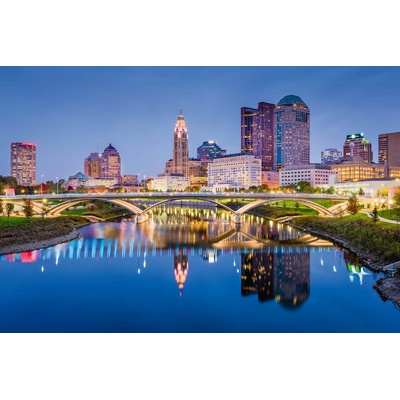 DIMEX ART Флизелинов фототапет градски пейзаж на колумб 375 x 250 см