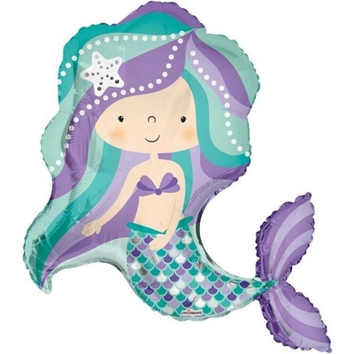 15933-36 Godan Fóliový balón Little Mermaid 92cm