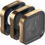 PolarPro - GoPro Hero 9, 10, 11 & 12 - 3-Pack - Mist - BlueMorphic - SilverMorphic - CinemaSeries Glass - Fog Diffusion and Creative Stripes - H9-FX-3PACK (H9-FX-3PACK)