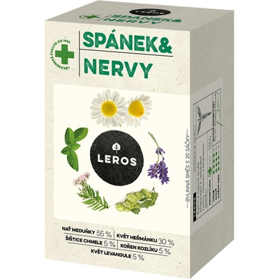 LEROS CAJ NATUR SPANEK NERVY 20 X 1,3 g