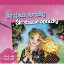 Škrabacie obrázky ružový zošit