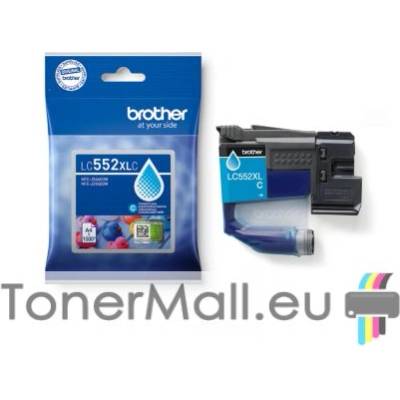 Brother Мастилена касета BROTHER LC552XLC Cyan