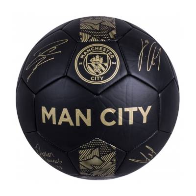 Manchester City футболна топка Signature Gold PH - size 5 (TM-00576)