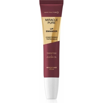 Max Factor Miracle Pure Lip Enhancer hydratačný lesk na pery 060 Acai Haze 12 ml