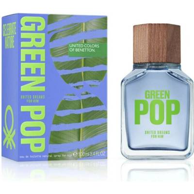 Benetton United Dreams Green Pop toaletní voda pánská 100 ml