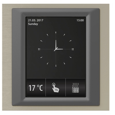 ELKO EP RF Touch-W Сензорно устройство за управление Титан Тъмно сив Светло сив (RFTW-ATI-BDG-CLG)