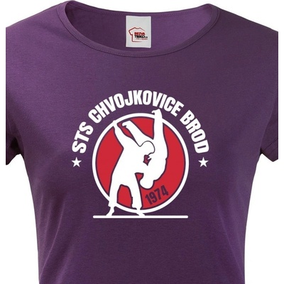 Dámské triko STS Chvojkovice Brod fialová – Zboží Mobilmania