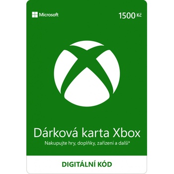 Microsoft Xbox Live predplatená karta 1500 Kč