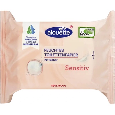 alouette Vlhčený Sensitive Classic 70 ks