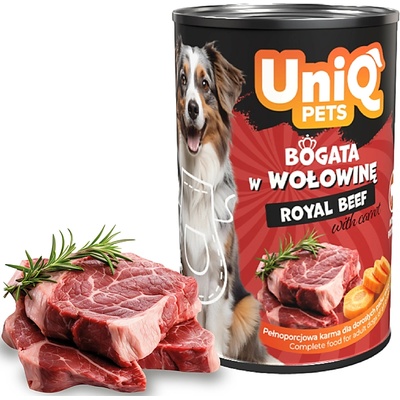 UniQ Pets Royal Beef 375 g