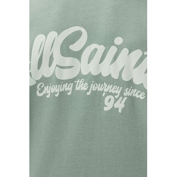 AllSaints Памучна тениска AllSaints ODYSSEY (M008PE)