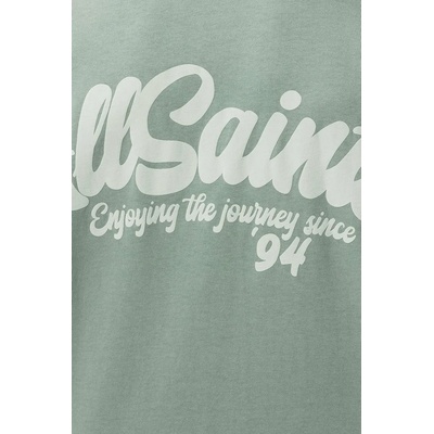 AllSaints Памучна тениска AllSaints ODYSSEY (M008PE)