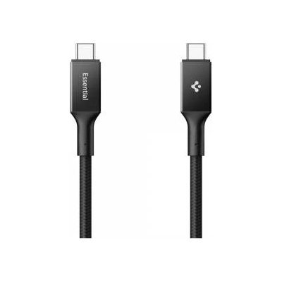 Spigen Essential USB C to USB C 100W Cable, black EB10010CC