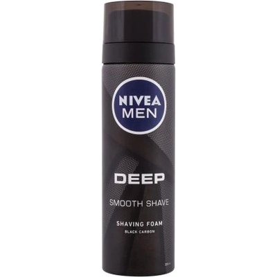 Nivea Men Deep Smooth Shave Пяна за бръснене 200 ml за мъже