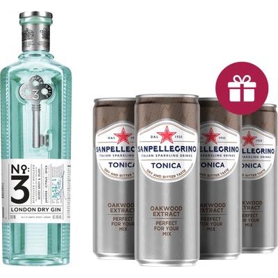 No.3 London Dry Gin 46% 0,7 l (holá láhev)