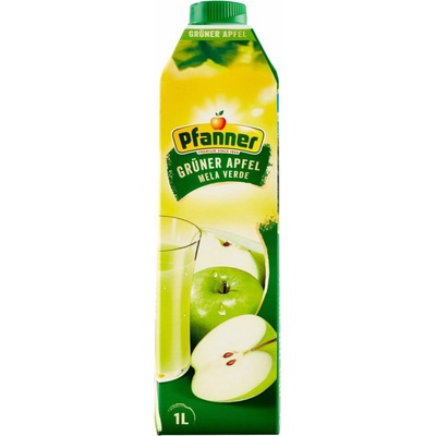 Pfanner zelené jablko 1 l