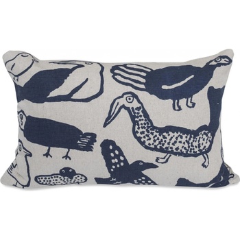 Fine Little Day Ľanový poťah Tori Blue 38 x 58 cm