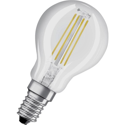 OSRAM LED крушка, Osram, E14, P45, 4W = 40W, 470lm, 2700K, Топло бяло (4058075436527)