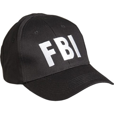Čepice Mil-tec Baseball s nápisem FBI černá – Zboží Dáma