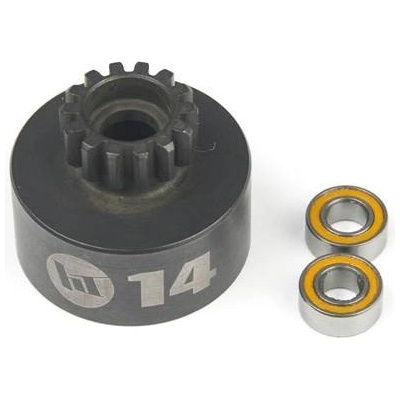 HOBBYTECH Spojkový bubínek uzavřený 14 zubů včetně kulič. ložisek