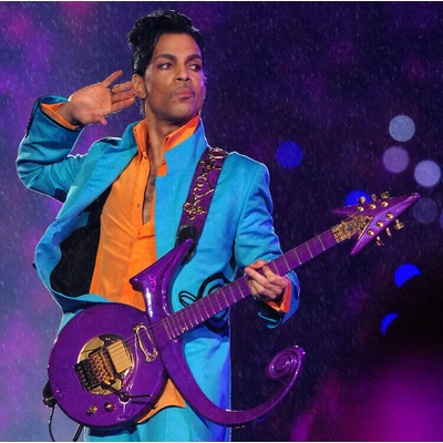 Plagát, Obraz - Prince at Super Bowl XLI, 40 × 40 cm
