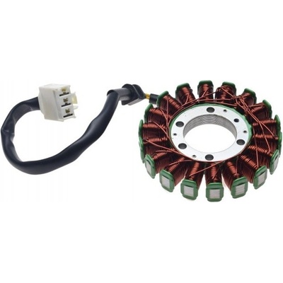 stator zapalování 18 cívek/ 1 konektor / 3 kabely - HONDA CBR 1000 RR OEM: 31100-MEL-305, 31120-MEL-D21