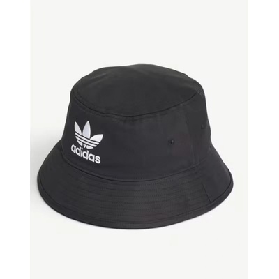 Adidas Trefoil Bucket Hat Black