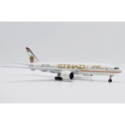 JC Wings B777-237 LR Etihad Airways "2000s" Colors. With "Abu Dhabi F1 Grand Prix" Logo 1:200