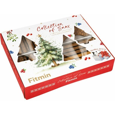 Fitmin Purity Snax Vánoční kolekce pochoutek pro psy + porcelánová ozdoba pes 50 g 450 g