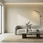 Polaris WPC панел Classic Fabric с бежов текстилен ефект | 288 x 122cm | Цена 74, 38€