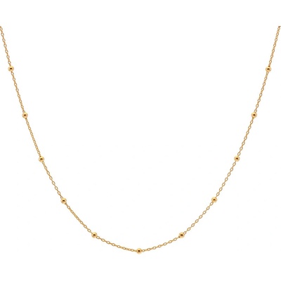 Hot Diamonds Elegantná pozlátená retiazka anker Jac Jossa Embrace CH097/CH098