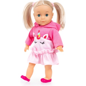 Bayer Design Интерактивна кукла Bayer - Charlene Little Love, 33 cm (93335BL) - baby
