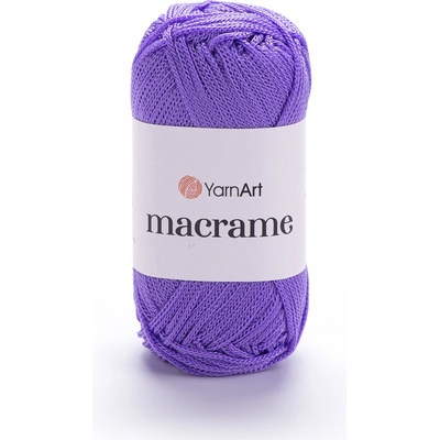 Yarn Art příze Macrame_M135 fialová lila